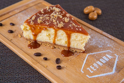 Caramel Walnut Cheesecake