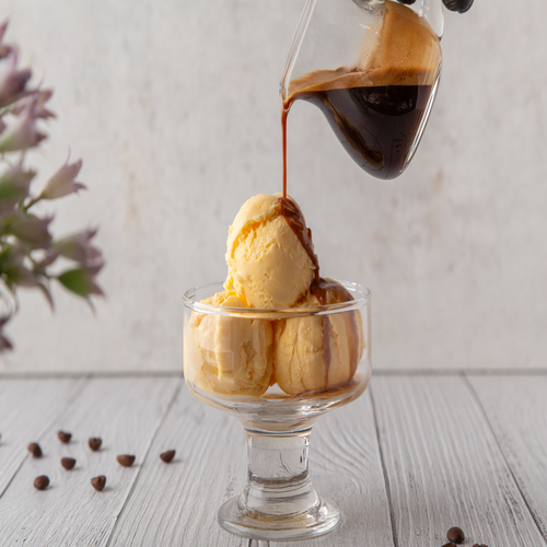 Affogato espresso