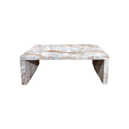 Ice Blue Coffee Table - Dimensions :55x120x41 cm