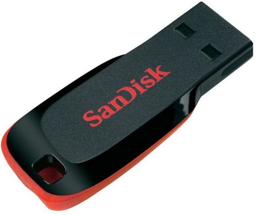 SanDisk 64GB Cruzer Blade SDCZ50-064G-B35 USB 2.0 Flash Drive Product SKU: 9943 - فلاش ميموري سانديسك كروزر بليد SDCZ50-064G-B35 يو اس بي 2.0 سعة 64 جيجابايت