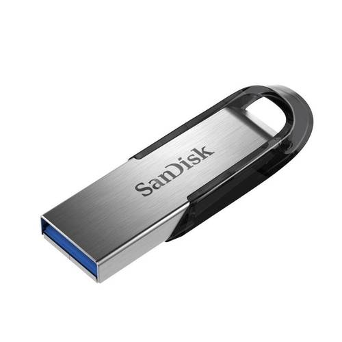 0       محرك أقراص فلاش SanDisk Ultra Extreme Go - سعة 128 جيجابايت / USB 3.2 الجيل الأول / أسود وفض