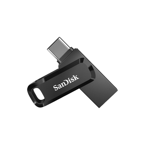 0        محرك أقراص فلاش SanDisk Ultra Dual Drive Go USB من النوع C سعة 256 جيجابايت - محرك أقراص فلاش 2 في 1 مزود بمنفذ USB من النوع C مزدوج وموصل تقليدي من النوع A. انقل المحتوى بسلاسة بين هاتفك الذكي والأجهزة اللوحية وأجهزة Mac وأجهزة الكمبيوتر المزودة بمنفذ USB من النوع A. قم بتحرير المساحة على هاتفك الذكي المزود بمنفذ USB من النوع C حتى تتمكن من التقاط المزيد من الصور. قم بعمل نسخة احتياطية من الصور تلقائيًا باستخدام تطبيق SanDisk Memory Zone. يتيح لك محرك أقراص USB 3.1 Gen 1 عالي الأداء مع سرعات قراءة تبلغ 150 ميجابايت/ثانية نقل ملفاتك بسرعة إلى جهاز الكمبيوتر الخاص بك. تصميم دوار مزدوج الأغراض يحمي الموصلات ويتميز بفتحة حلقة مفاتيح لاصطحاب محرك الأقراص الخاص بك أثناء التنقل.كمية محرك الأقراص المحمول SanDisk Ultra Dual Drive Go USB Type-C سعة 256