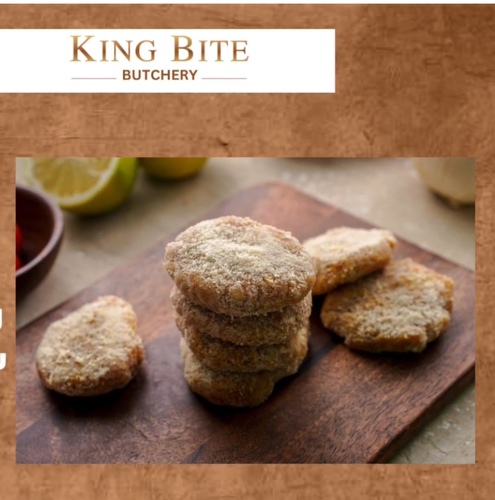 KING BITE - Zero Carb Nuggets 1 kilo - Truffle flavored topped with parmesan cheese and almond flour