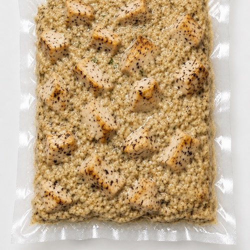 truffle risotto with chicken