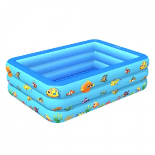 Inflatable pool - Inflatable pool Available colour: blue only
Let your children play indoors, and they will not be exposed to sunlight when playing.
- High-quality materials: it consists of PVC,
Thickened and wear-resistant to strengthen scratch resistance.
- Endurance in the pool to extend the service life of the pool.
- The inflatable swimming pool for children is suitable for many occasions
Dimensions: length by width by height = 130 x 90 x 50 cm