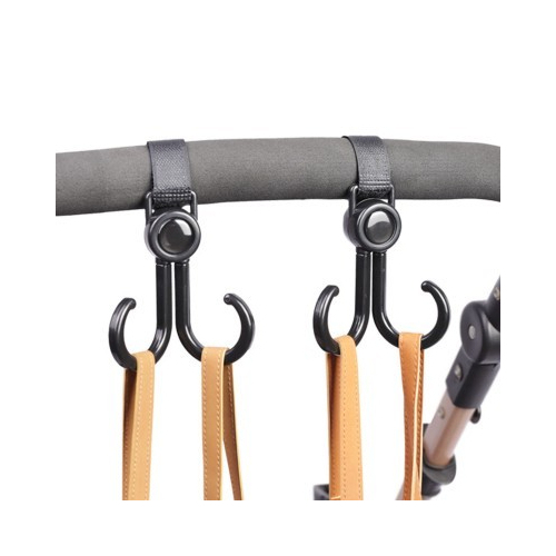 Dual trolley hanger - - Contains two pieces
- High quality
The hook has two directions
Available only in black color
- Fits the right of the Araba, the continental, and their ilk