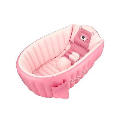 Bath Tub - ⁃ Valid from birth to 5 years ⁃ Ergonomic design for mother and child ⁃ Prevents the child from slipping ⁃ The child can sit or lie down ⁃ High quality ⁃ There is a hidden swimming pool right