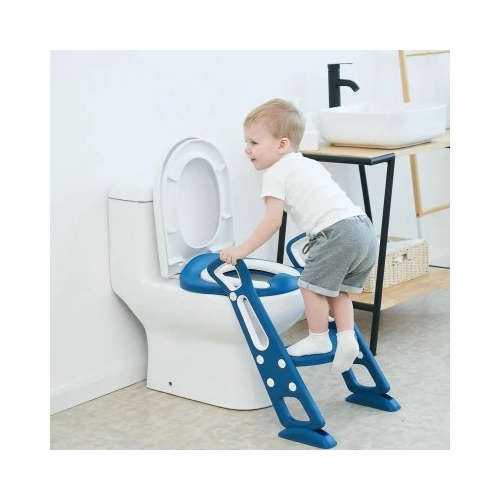 Baby Toilet Seat - - High quality - It is used for children from 2-6 years old - Adjustable height - Fixed non-slip - foldable