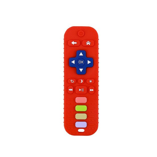 Remote control jamb - Remote control teether 
 -Available in blue, red and black - Made of silicone - Easy to use for your kids who can grasp and chew easily. -When you need to wash, just rinse with water or soap and water. - Soft and flexible, will not hurt your baby's teeth and gums. 
 Price: 2.5 Kuwaiti dinars To contact: 99642951