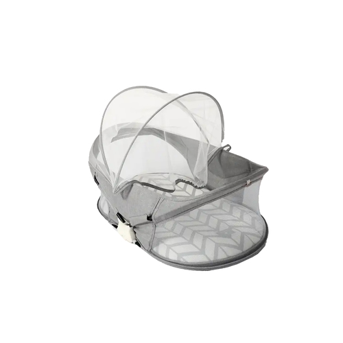 Travel and excursion bed - Travel and excursion bed

- Available in grey
- Suitable for a 6-month-old child with a height of 50 cm
- Comes with a sealed mosquito net
- Flexible sponge base - bed - trunk - mosquito net
- Useful for trips - Sizes are available in pictures