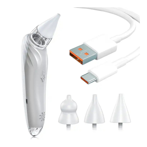 Electronic nasal aspirator - Electronic nasal aspirator

- Safe for children, sterile air
- Comes with soft pieces for installation on the nose
- Easy to install, take off and clean
- Fast shipping