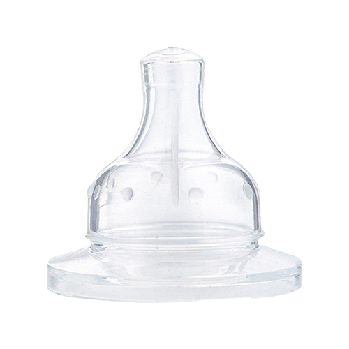 Natural anti-bacterial silicone teat BT 104 - Against bacteria Age +18 months Color: transparent