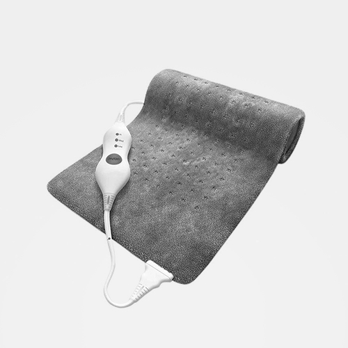 Electric heating pad - Comfortable microfiber electric heating pad Soothe the pain Reducing inflammation and cramps Equipped with a manual control device Designed with overheat protection system Machine wash safe