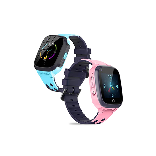 Electronic children's watch - Equipped with intelligence games that activate the child's mind  It contains a photographic camera  SOS emergency call button Determine the child’s location with high accuracy on the map Supports 4G Nano SIM card