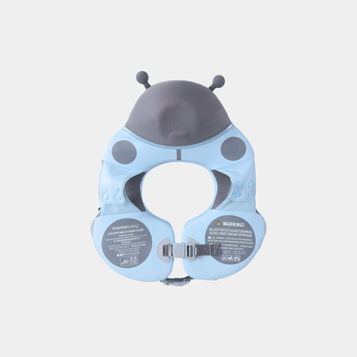 Shoulder float - Children's non-inflatable swimming float Comfortable and skin-friendly Double safety locks and concave bottom anchor Curved design under the armpit Cute ladybug shape and vibrant colors The swimming float features a chest circumference of up to 59 cm.