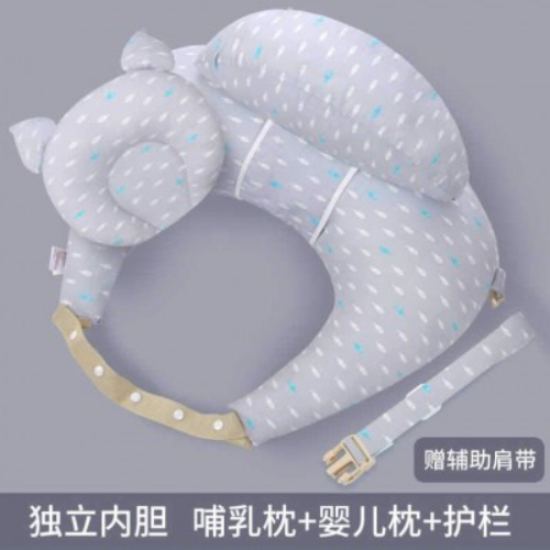 Pillow with head and back support