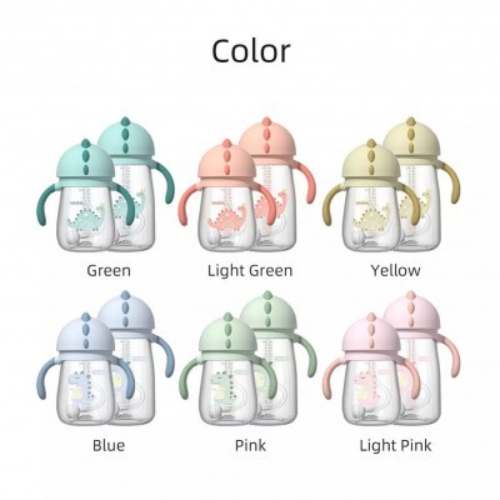 Transparent plastic clip with stick