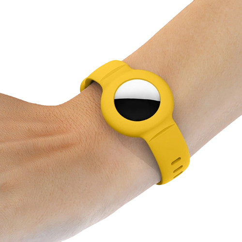 Air tag wristband for child