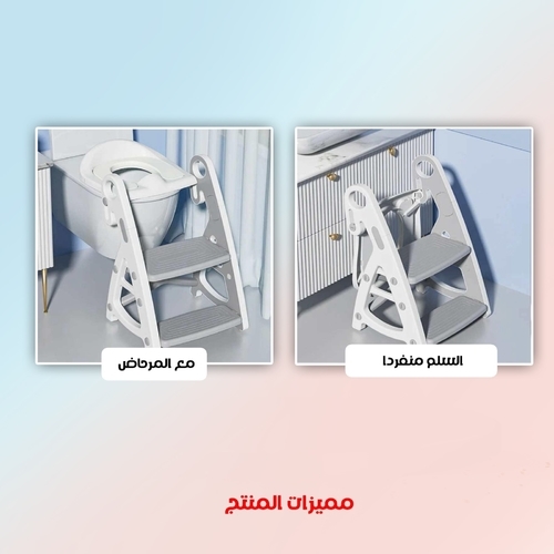 Ladder + bathroom chair