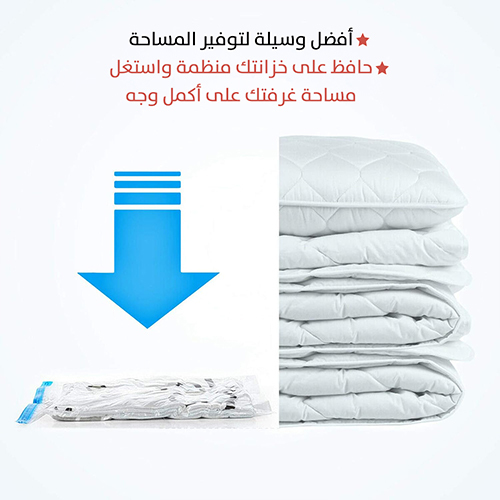 Compressed clothing bags