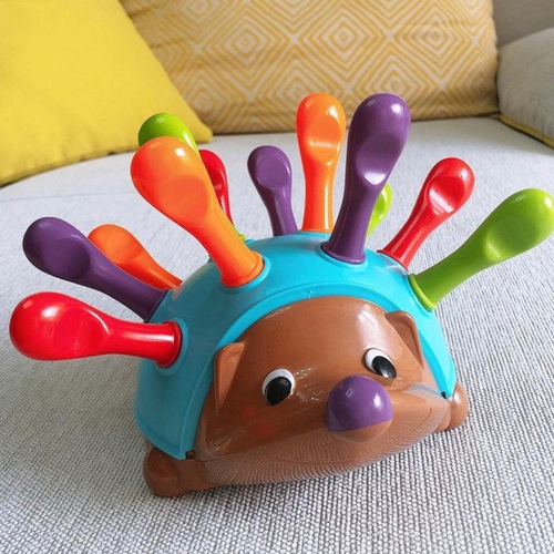 Hedgehog game - The hedgehog game focuses on developing fine motor skills ,color ,sorting and counting in children from the age of (1-3 years)