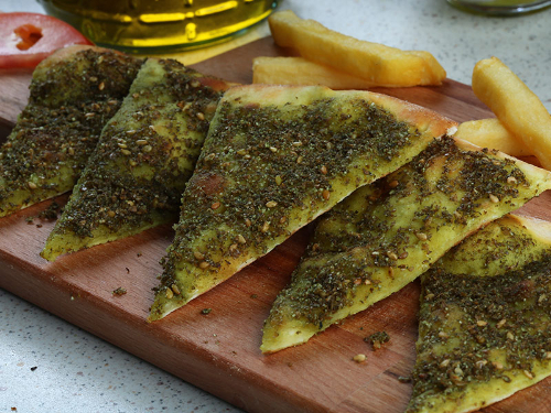 Oven Plain Zaatar Pie