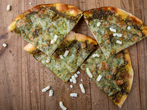 Oven Zaatar With Cheese Pie