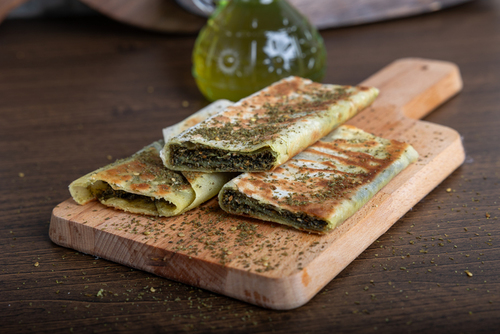 Saj Plain Zaatar Pie