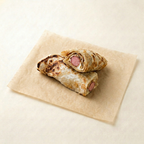 Chapati Sausage with Kraft