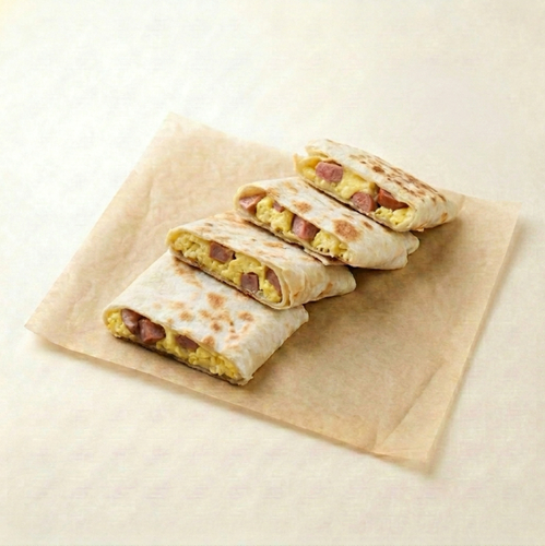 Saj Eggs with Sausage