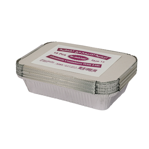 Aluminum Containers with Lids 15