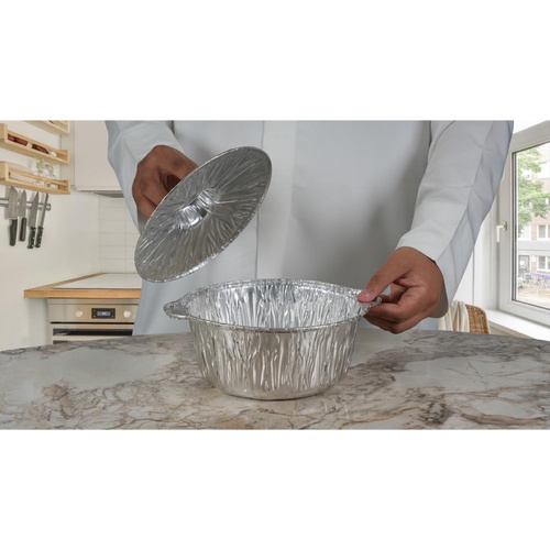Small aluminum pot 4 pieces