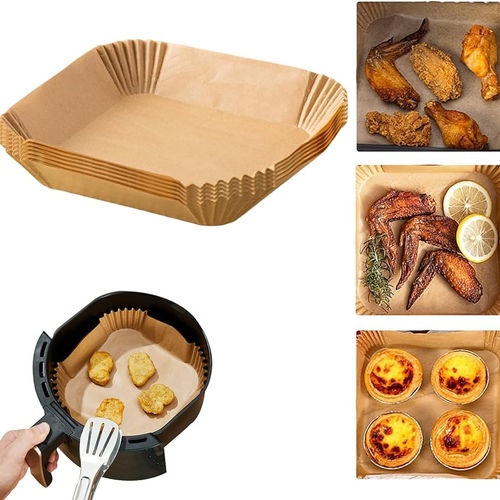 Large square air fryer dish 100 pieces