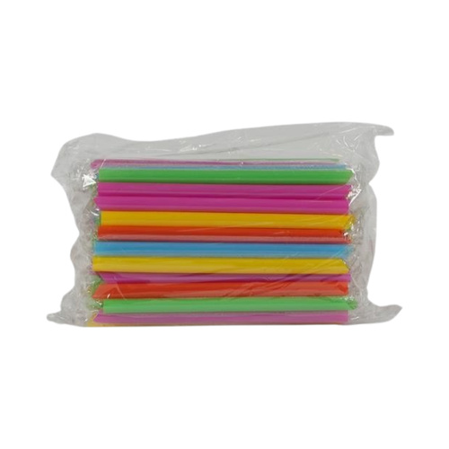 Sahel Agadeer  - Pack of 100 Colorful Drinking Straws 12ml