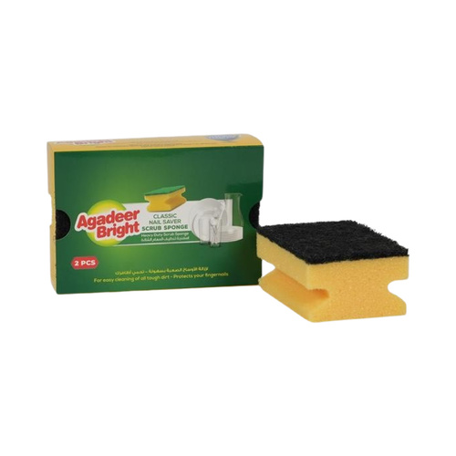 Heavy Duty Cleaning Sponge 2 Pcs