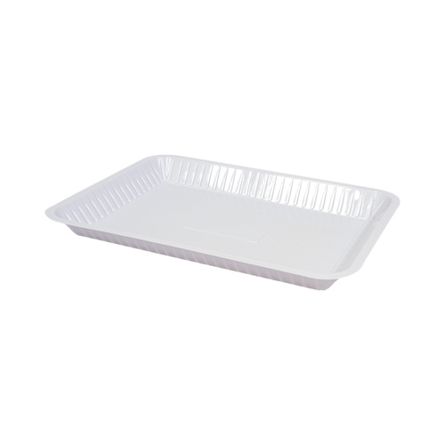 Rectangular Plastic Plate no. 4 - Rectangular plate no.4 50 pieces Length: 27cm Width: 19cm