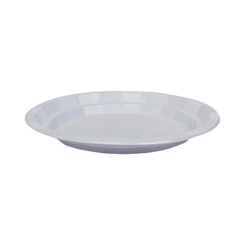 Round plastic plate No. 5 - Round plastic plate No. 5, 50 pieces