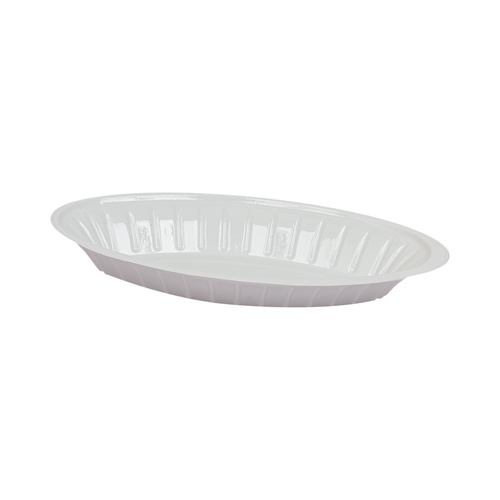 Medium oval plastic plate - Medium oval plastic plate, 50 pieces