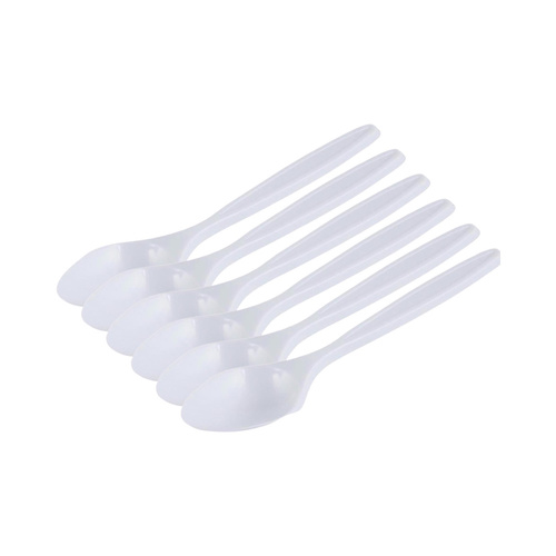 Sahel Agadeer  - white plastic spoon - White plastic spoon  50 pieces