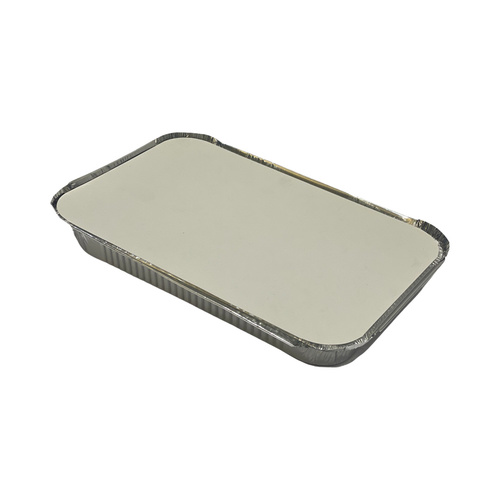 Aluminum containers with lids