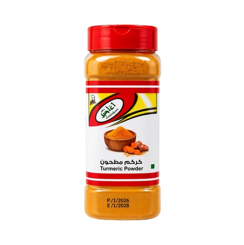 Turmeric Powder - Premium turmeric powder with a rich golden color, perfect for enhancing flavor and color in dishes.

Weight: 250g