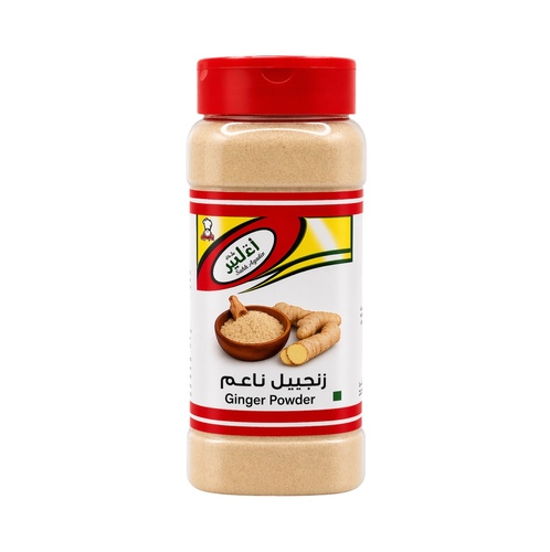 Ginger Powder - Ground ginger with a mild spicy taste and fresh aroma, suitable for cooking and drinks.

Weight: 200g