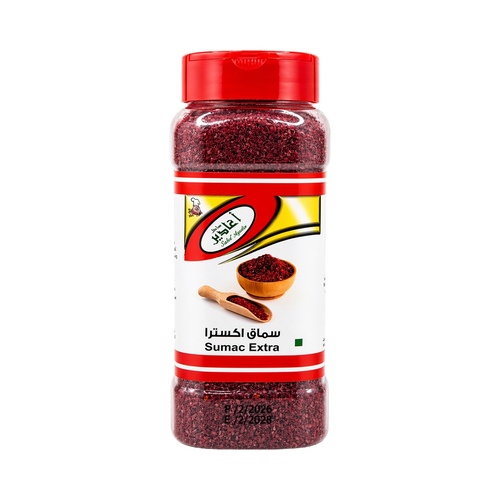 Sumac Extra - Tangy sumac with a refreshing sour taste, perfect for salads, grills, and traditional dishes.

Weight: 220g