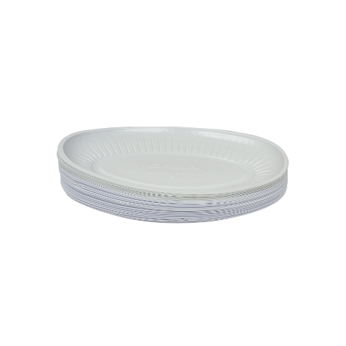 Sahel Agadeer  - large Oval Tray - Large oval plastic plate, 50 pieces