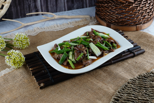 Beef with Green Onion