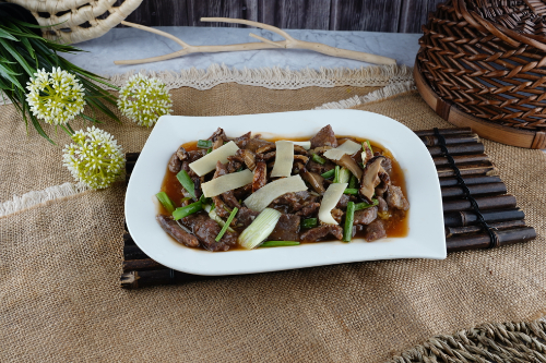 Gulf Royal Chinese Restaurant  - Beef with Bamboo Shoots& Black Mushroom