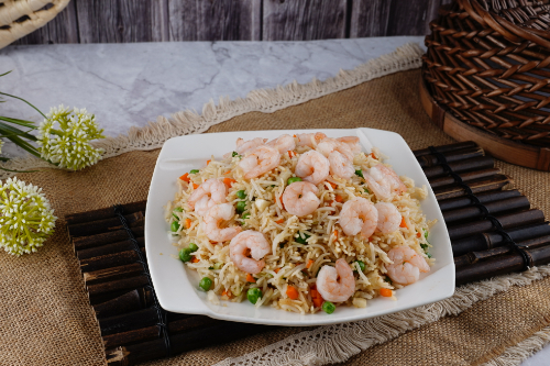 Fried Rice with Shrimps