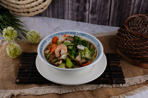 Noodles Soup with MixedSeafood