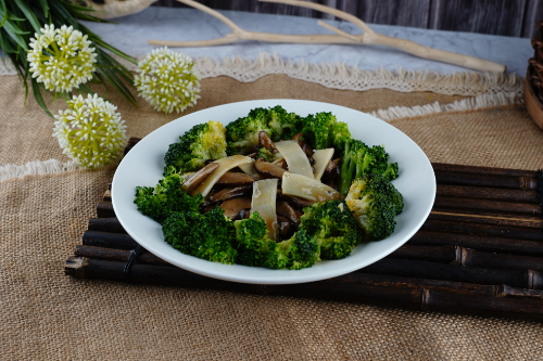 Gulf Royal Chinese Restaurant  - Fried Bamboo Shoots &Black Mushroom