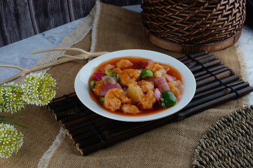 Gulf Royal Chinese Restaurant  - Sweet & Sour Shrimps